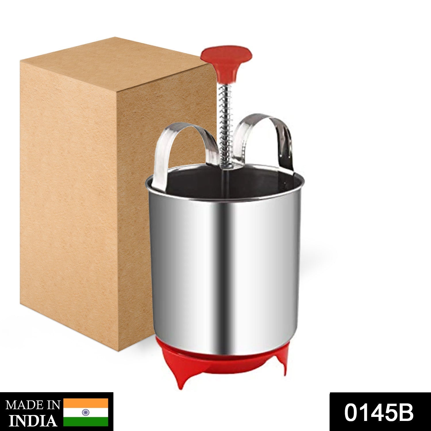 0145B Stainless Steel Medu Vada And Donut Maker For Perfectly Shaped And Crispy Vada Maker