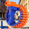 17921 Amazing Toy Gun, Electric Gun for Children, 28 Soft Bullets for Youth Safety, Children's Electric Hand Ring Wheel Soft Bullet Gun, Gift Toys