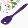 5643 Silicone Spoons & Stainer for Cooking Heat Resistant, Non-Stick Mixing Spoon for Kitchen Cooking Baking Stirring Mixing Basting Tools (1 Pc)