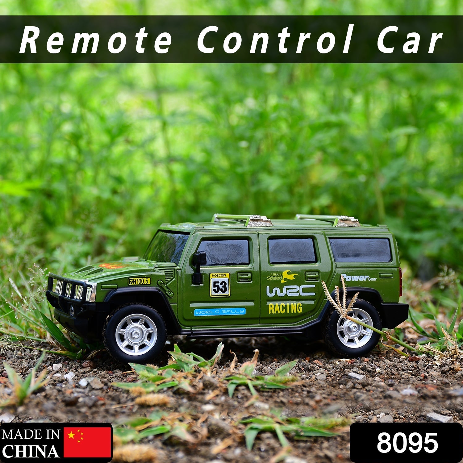 8095 Remote Control Jeep Toy Car for Kids.