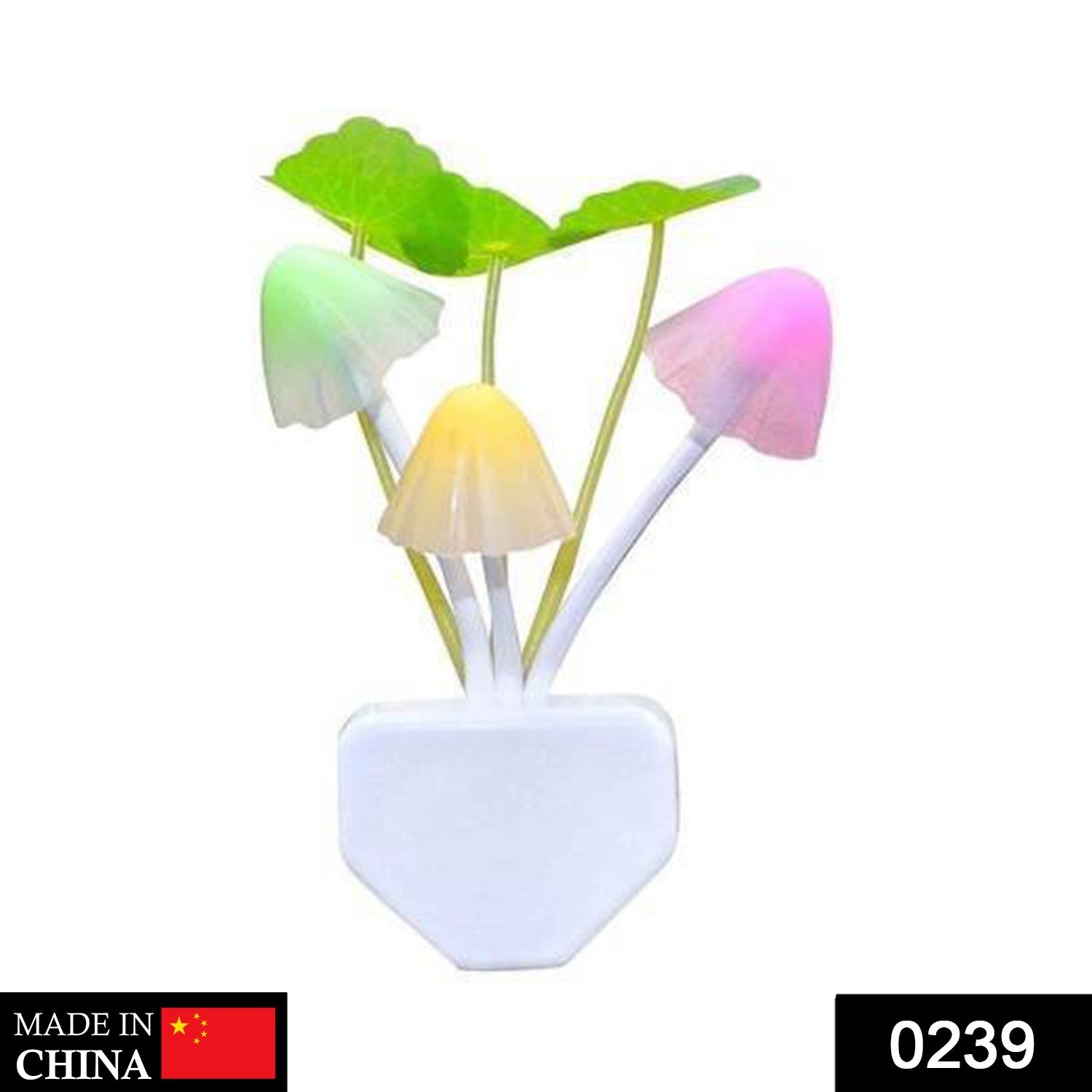 239 Night Light Mushroom Lamp (Colorful)