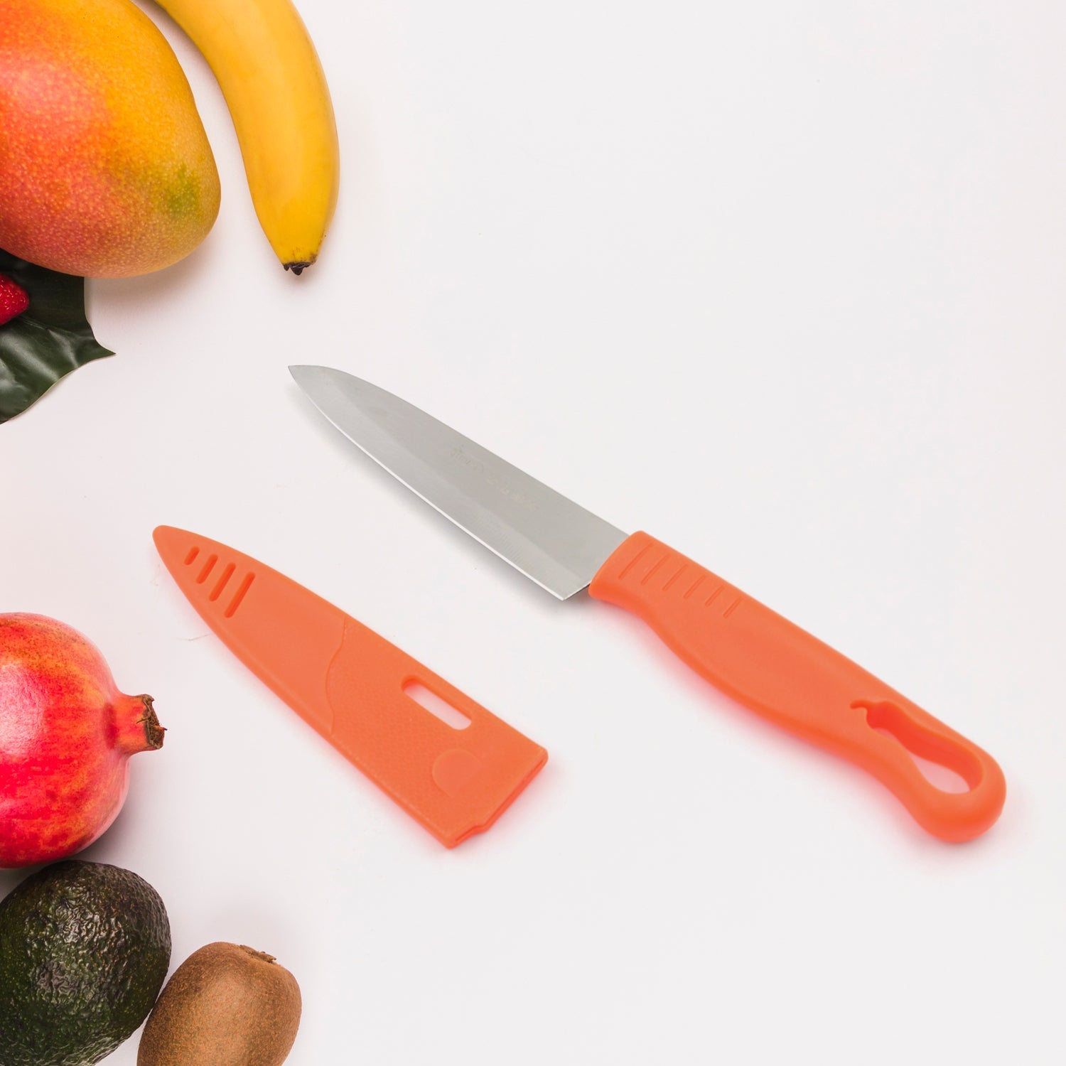 5832 Stainless Steel Knife For Kitchen Use, Knife Set, Knife & Non-Slip Handle With Blade Cover Knife, Fruit, Vegetable,Knife Set (1 Pc)