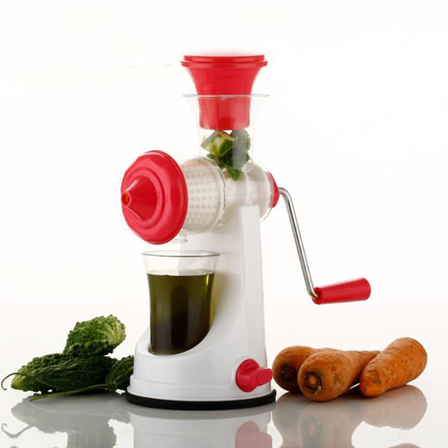 140 Plastic Multipurpose Manual Juicer (Green)