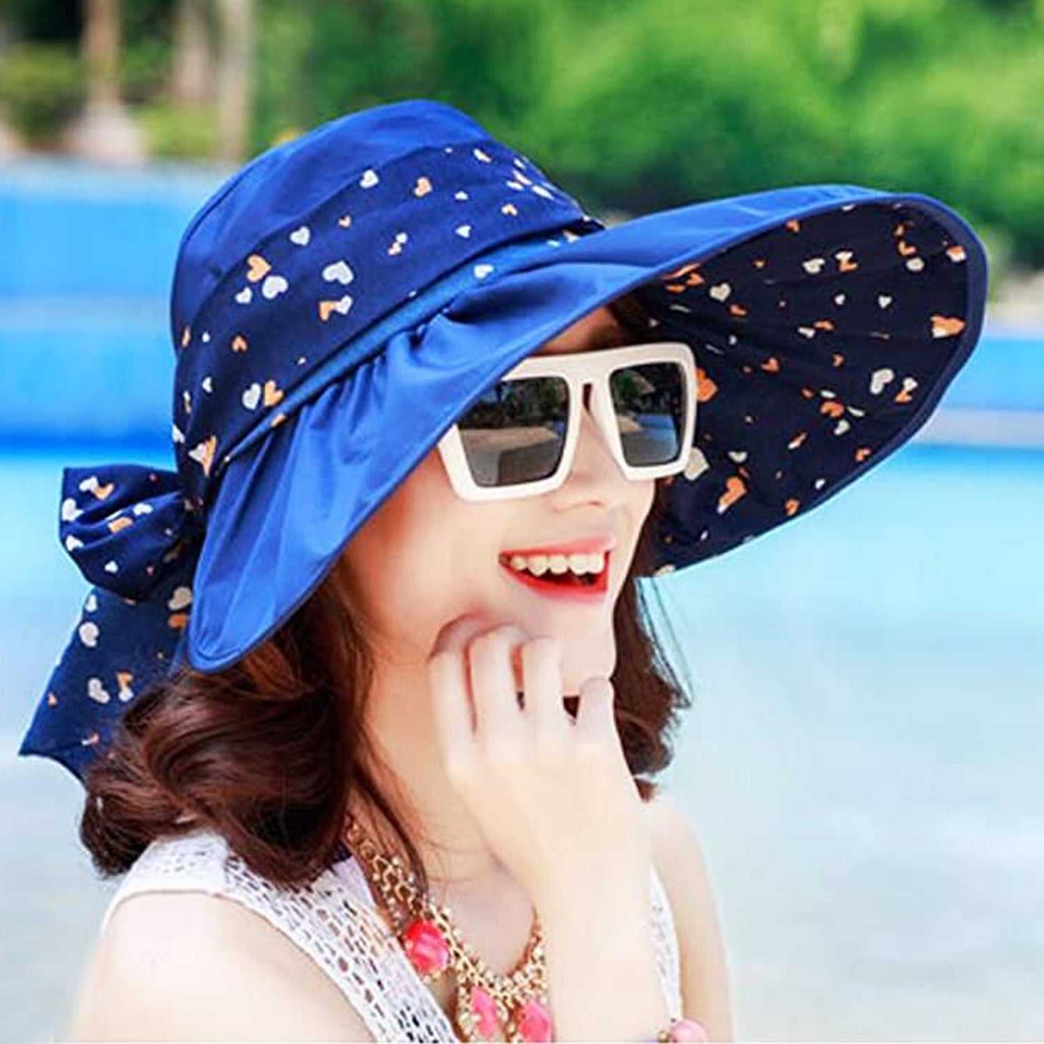 6401 Sun Protection Girls Hat Premium Quality UV Protection Baseball Cap for Beach Golf Gardening Fishing Hat (1pc)