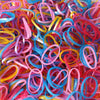 4356 Rubber Band For Office/Home and Kitchen Accessories Item Products, Elastic Rubber Bands, Flexible Reusable Nylon Elastic Unbreakable, For Stationery, School  Multicolor (0.75 Inch, 50 GM)