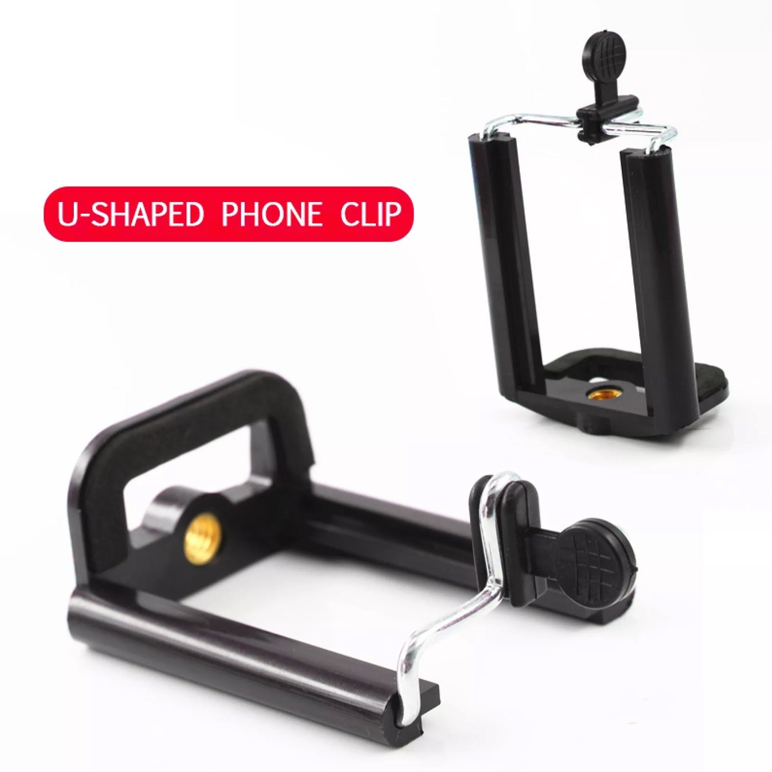 7338 Mobile Holder Attachment For Selfie Stick and Mobile Tripods