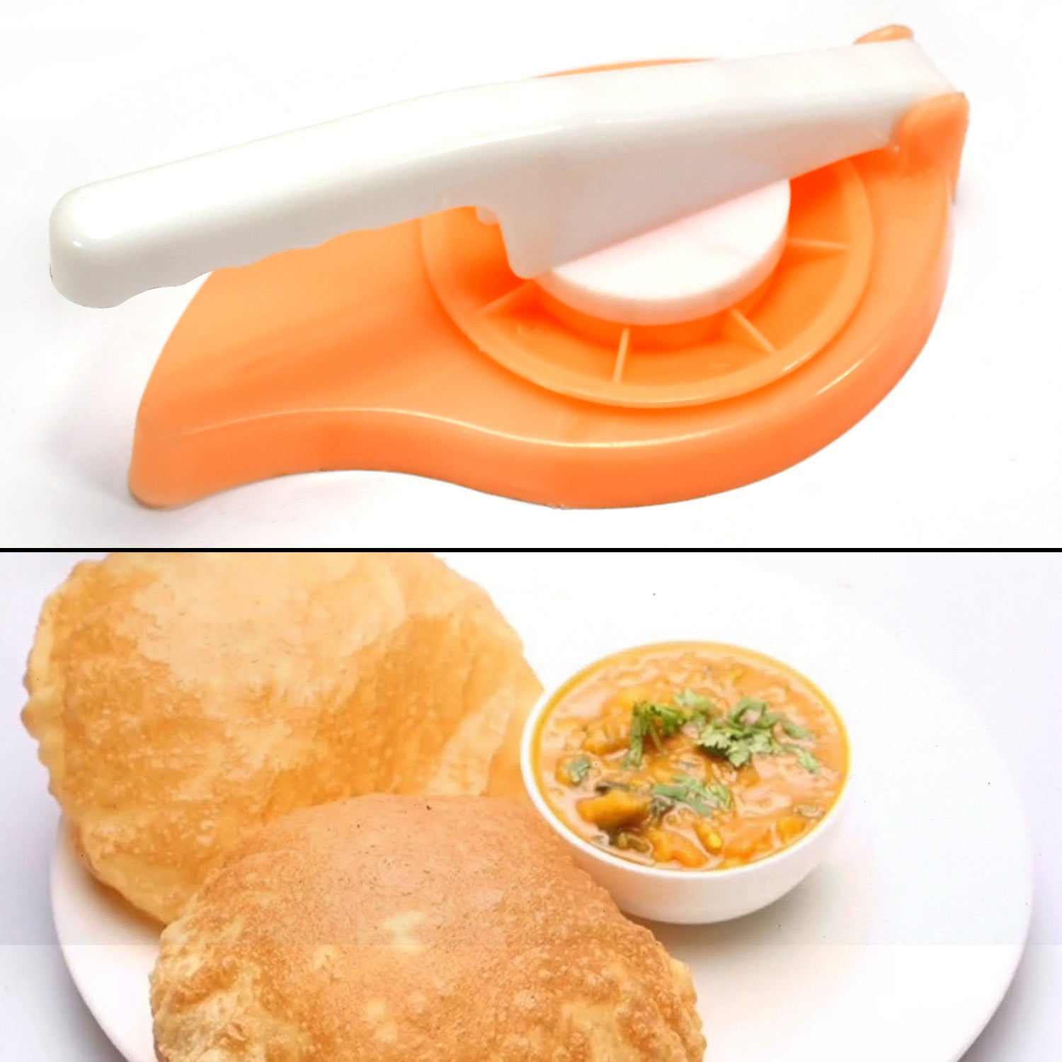 5215 Puri Chapati Press Machine Plastic For Kitchen Use ( 1 pcs )