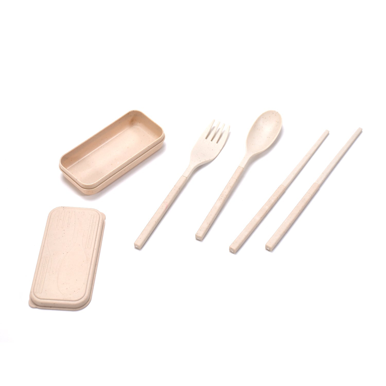 2243 Spoon Fork Chopsticks Set Dinnerware 3PCS/Set Lunch Tableware Detachable Cutlery Portable Travel Kitchen Accessories