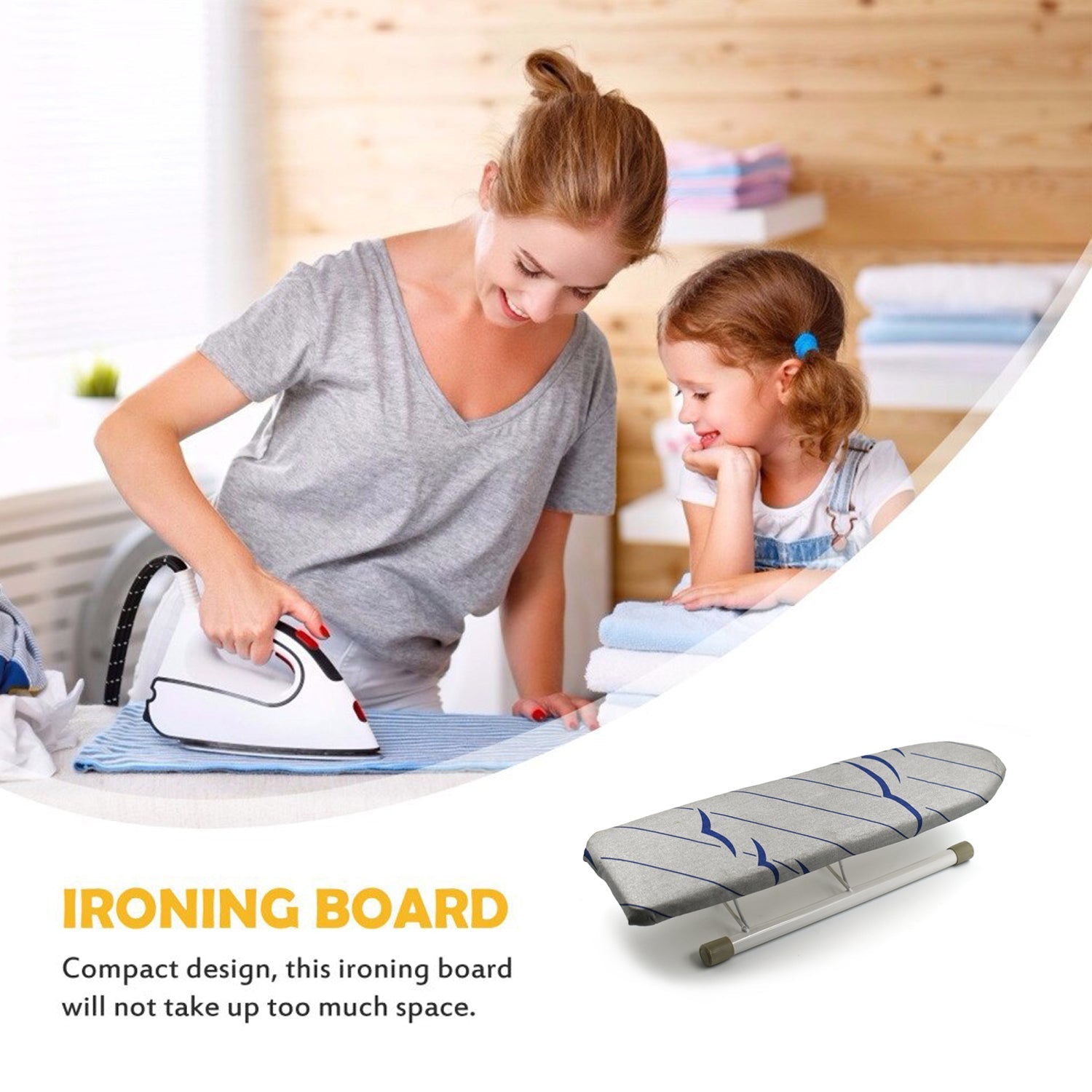 6312 Port Small Ironing Pad used in all households and iron shops for ironing clothes and fabrics etc.