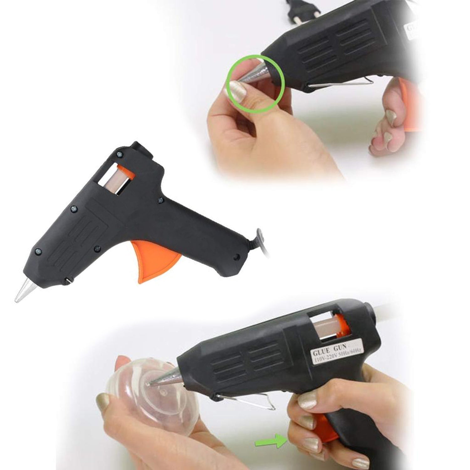 0557A Professional Hot Melt Glue Gun with Rapid Heating and Quick Melt Glue Gun For Multiuse