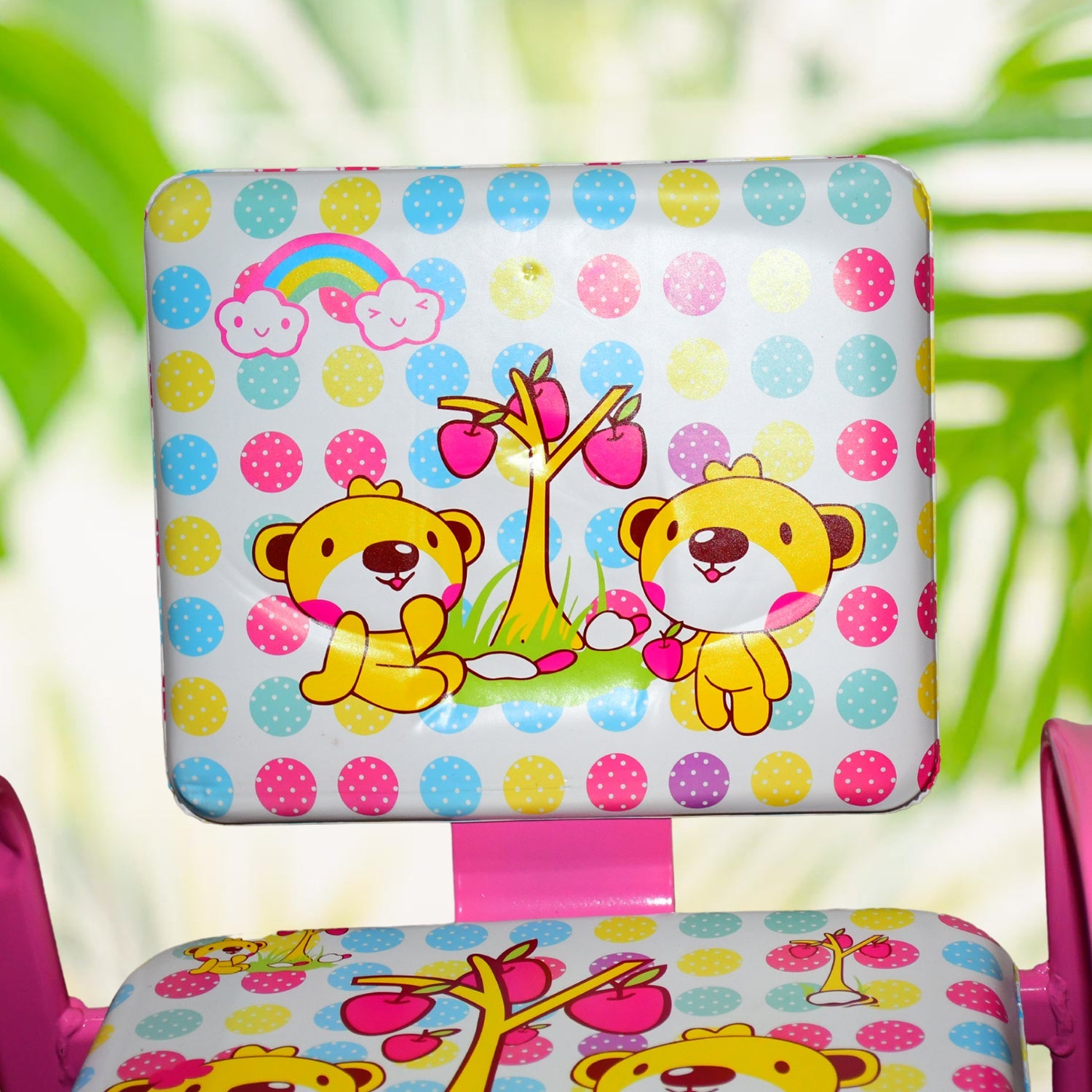 Cartoon Baby Chair Strong Steel Cushion & Comfortable Baby Chair High Quality Chair (1 Pc)