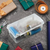 6572 Portable Travel Sewing Kits Box, Sewing Tool Box for Home and Wedding Sewing Kit Essential Sewing Tools