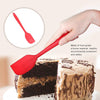 5448 SILICONE SPATULA NON-STICK CREAM SCRAPER PRACTICAL DURABLE HOUSEHOLD CAKE BREAD RUBBER SPATULA FOR COOKING BAKING  (28cm)