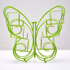 5126 Butterfly Shape Stainless Steel 6 Hole Glass Holder