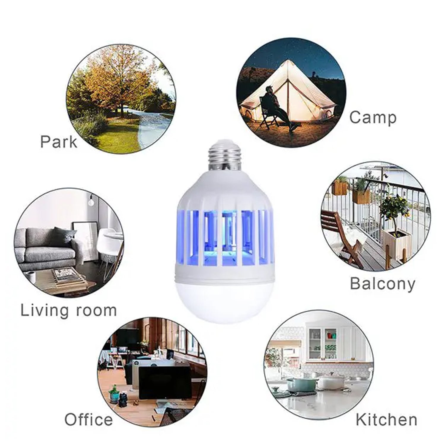 12W & 15W  Mosquito Killer Lamp E27 Summer Moths Flying Insects Led Zapper Mosquito Killer Lamp Light Bulb Household