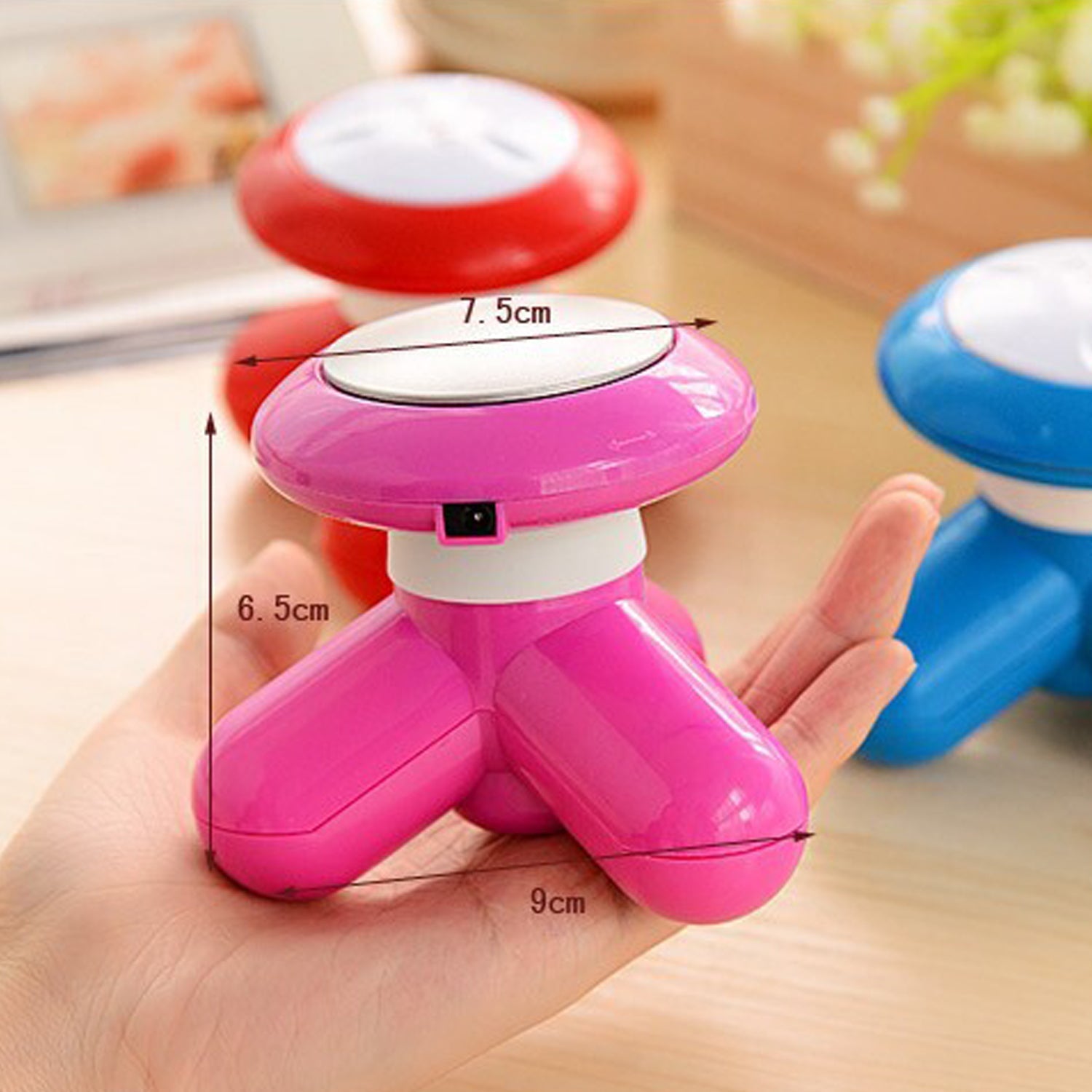 0367A Electric Mini Vibration Full Body Massager (Multicolor) Mimo massager