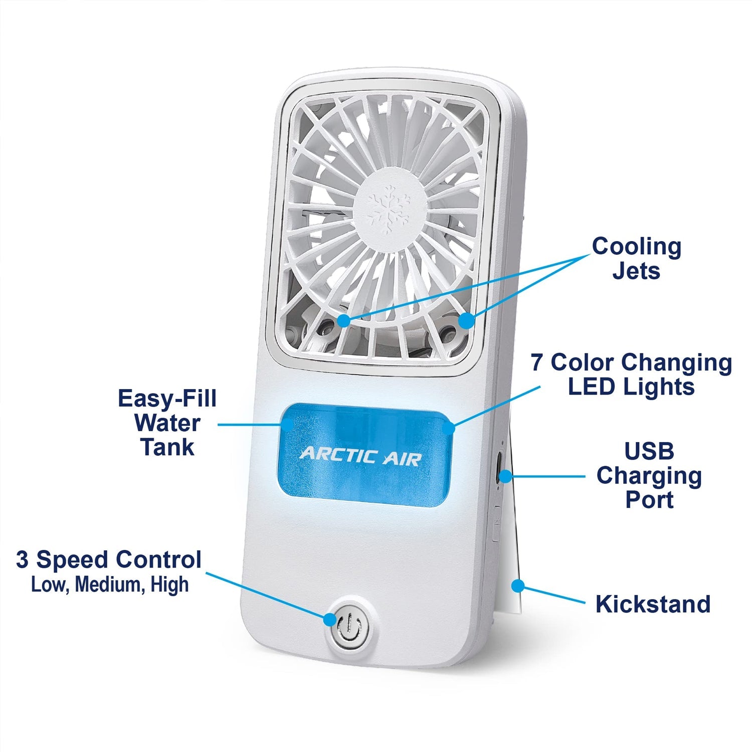 0202 Arctic Air Freedom Portable Personal Air Cooler