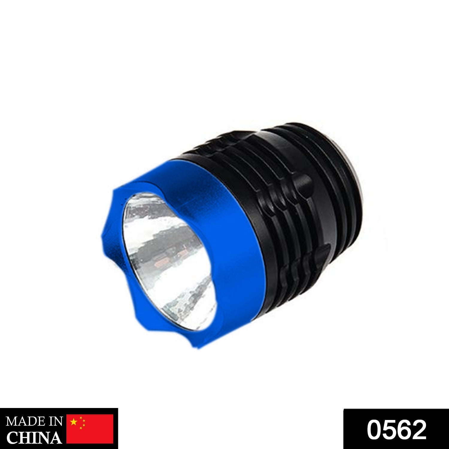 0562 Bicycle Front Light  Zoomable LED Warning Lamp Torch Headlight Safety Bike Light