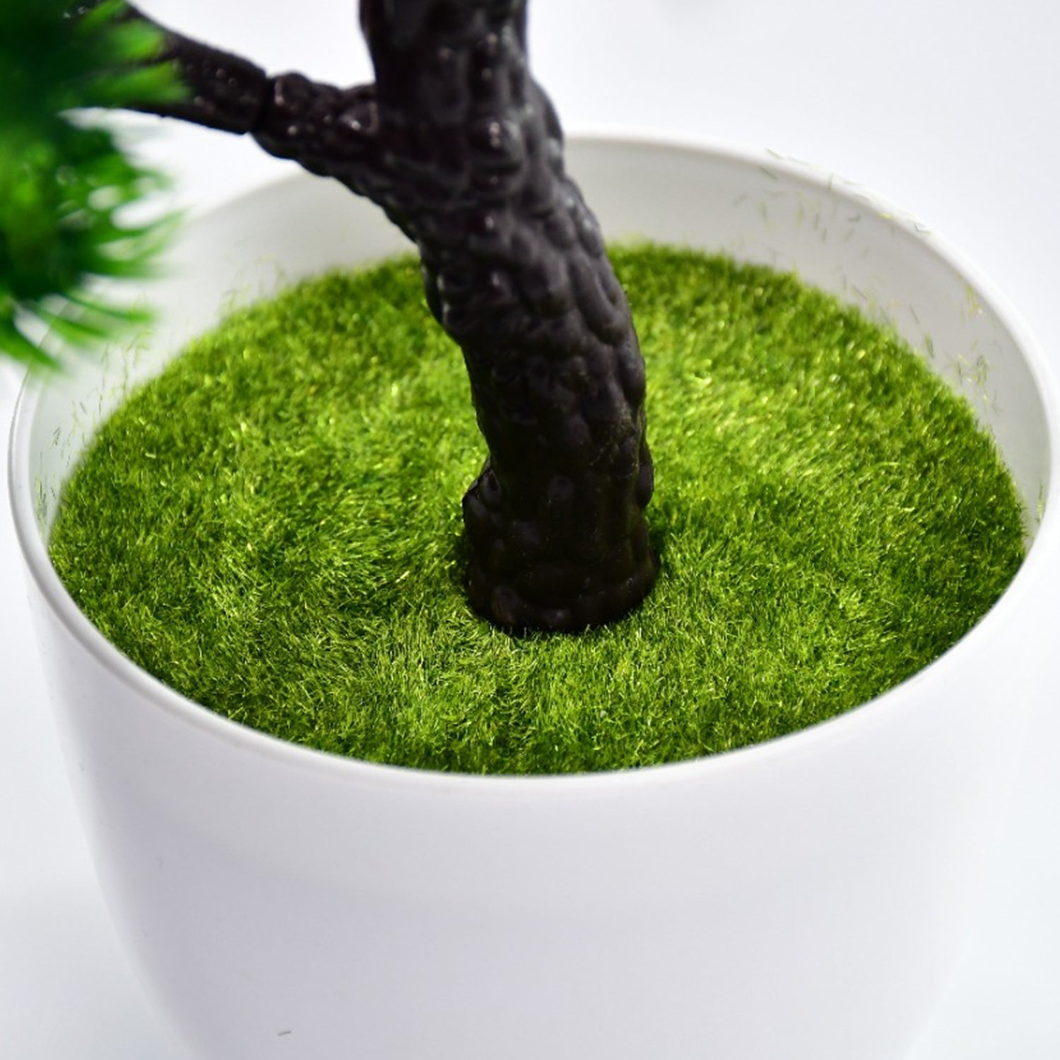 4937 Artificial Potted Plant with Round Pot