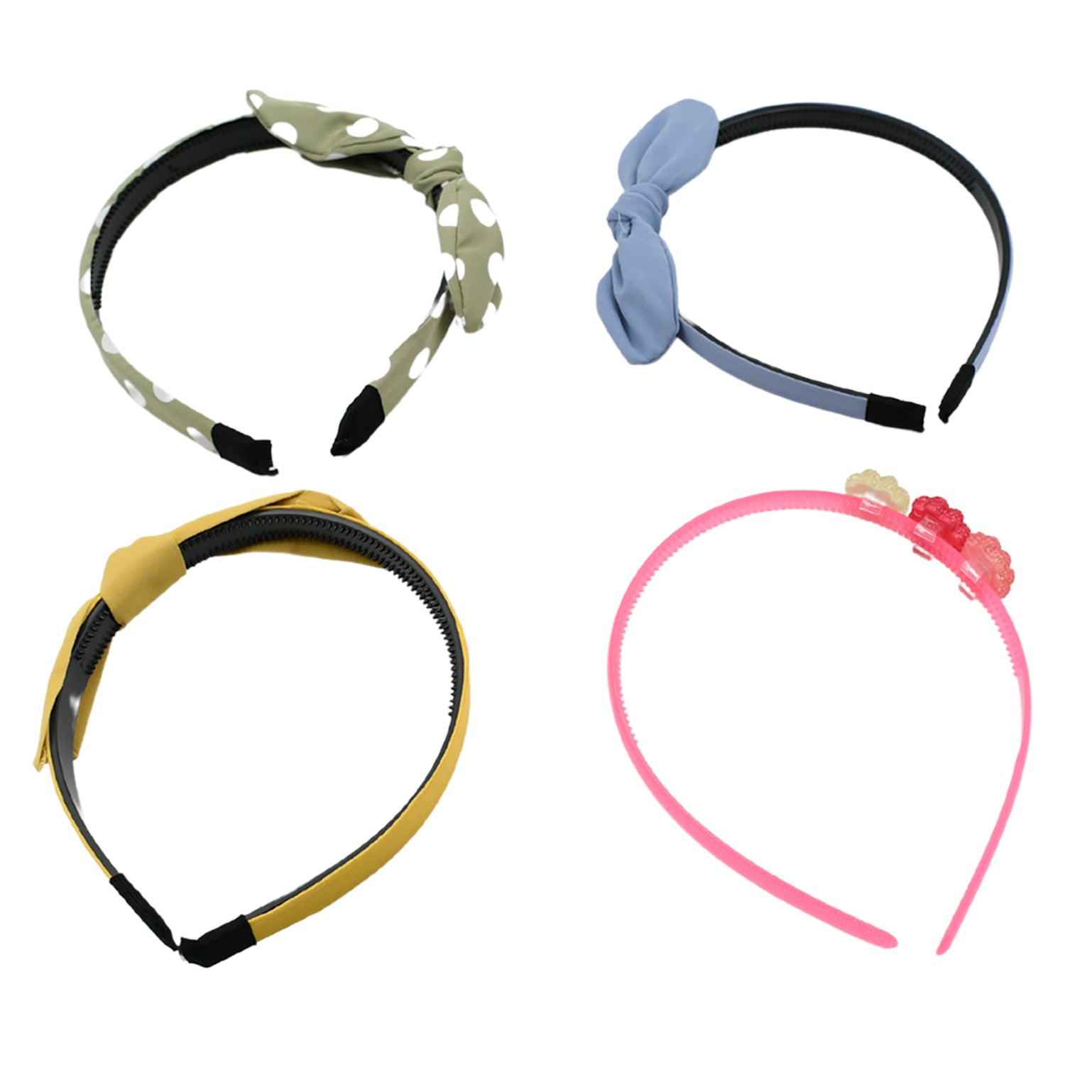 ﻿12632 Stylish Hair Accessories, Hairband / Headband for Baby Girls / Women / Hair Band Stretch Hair Accessories for Women Girls Hair Accessories Multicolor / Mix Designs