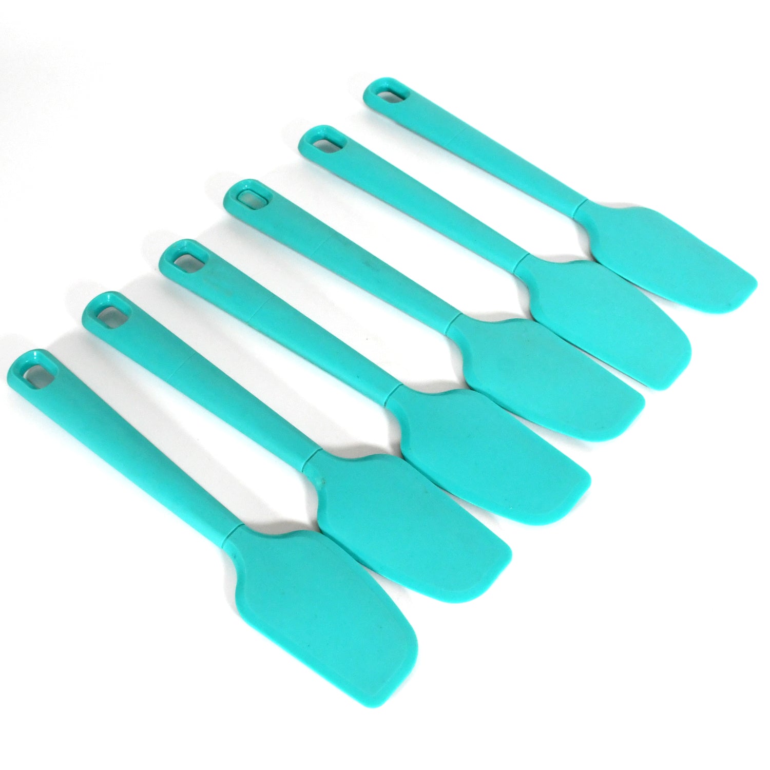 Multipurpose Silicone Spoon, Silicone Basting Spoon Non-Stick Kitchen Utensils Household Gadgets Heat-Resistant Non Stick Spoons Kitchen Cookware Items For Cooking and Baking (6 Pcs Set)