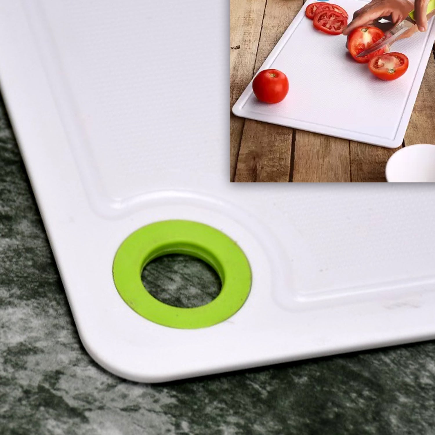 2316 Fruit & Vegetable Chopping Board Plastic Cutting Board For Kitchen