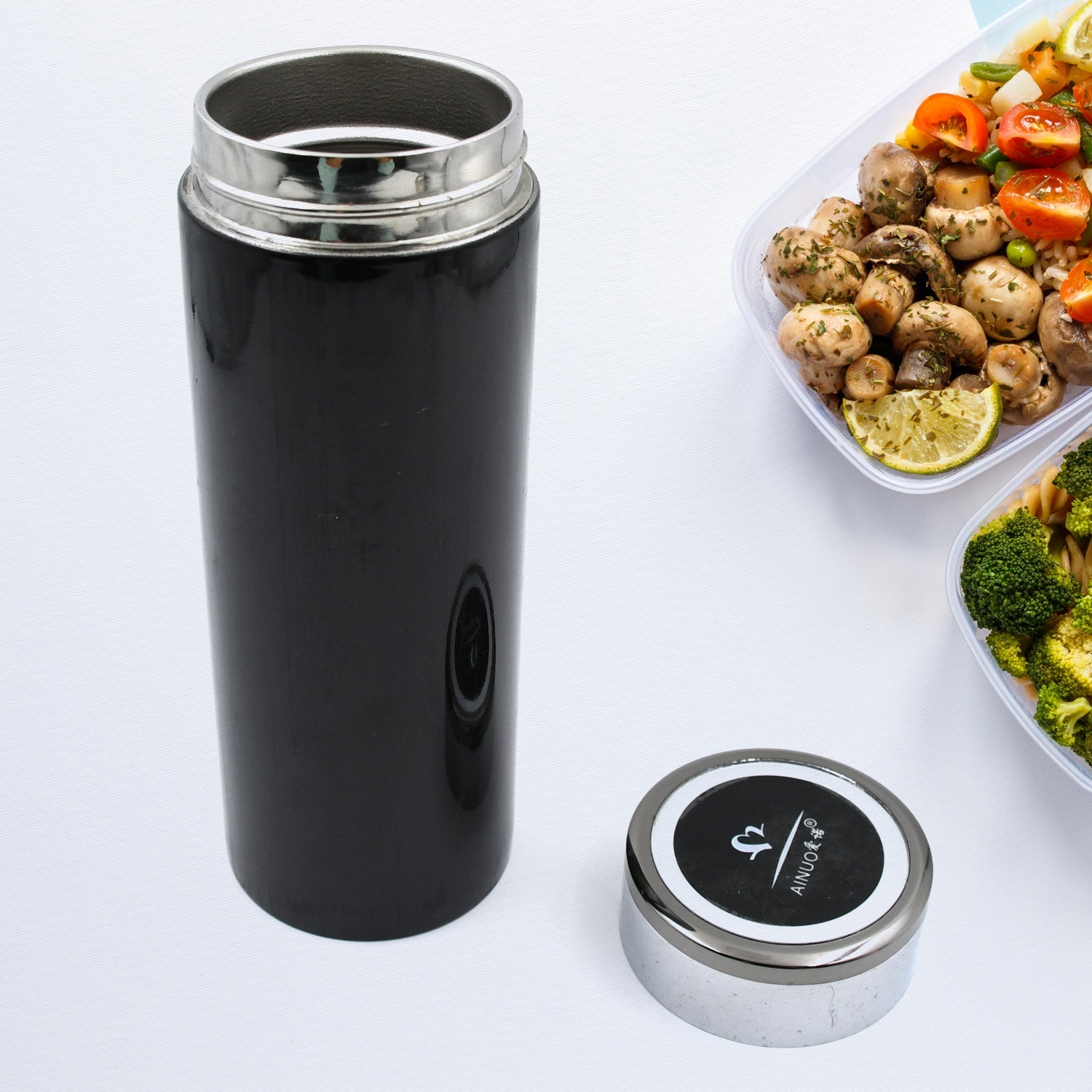 12758 Stainless Steel Water Bottle Leak Proof, Rust Proof, Hot & Cold Drinks, Gym Sipper BPA Free Food Grade Quality, Steel fridge Bottle For office / Gym / School (350 ML)