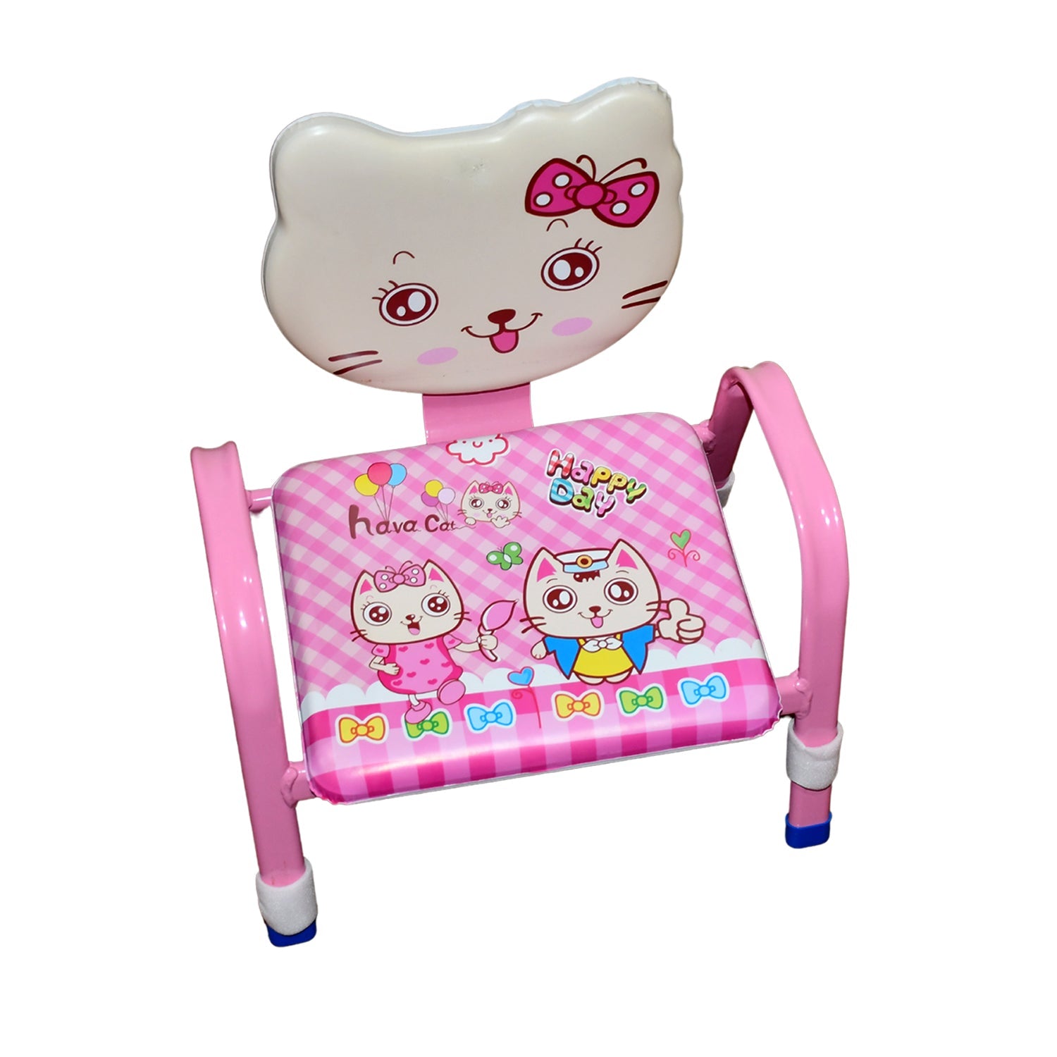 Cartoon Baby Chair Strong Steel Cushion & Comfortable Baby Chair High Quality Chair (1 Pc)