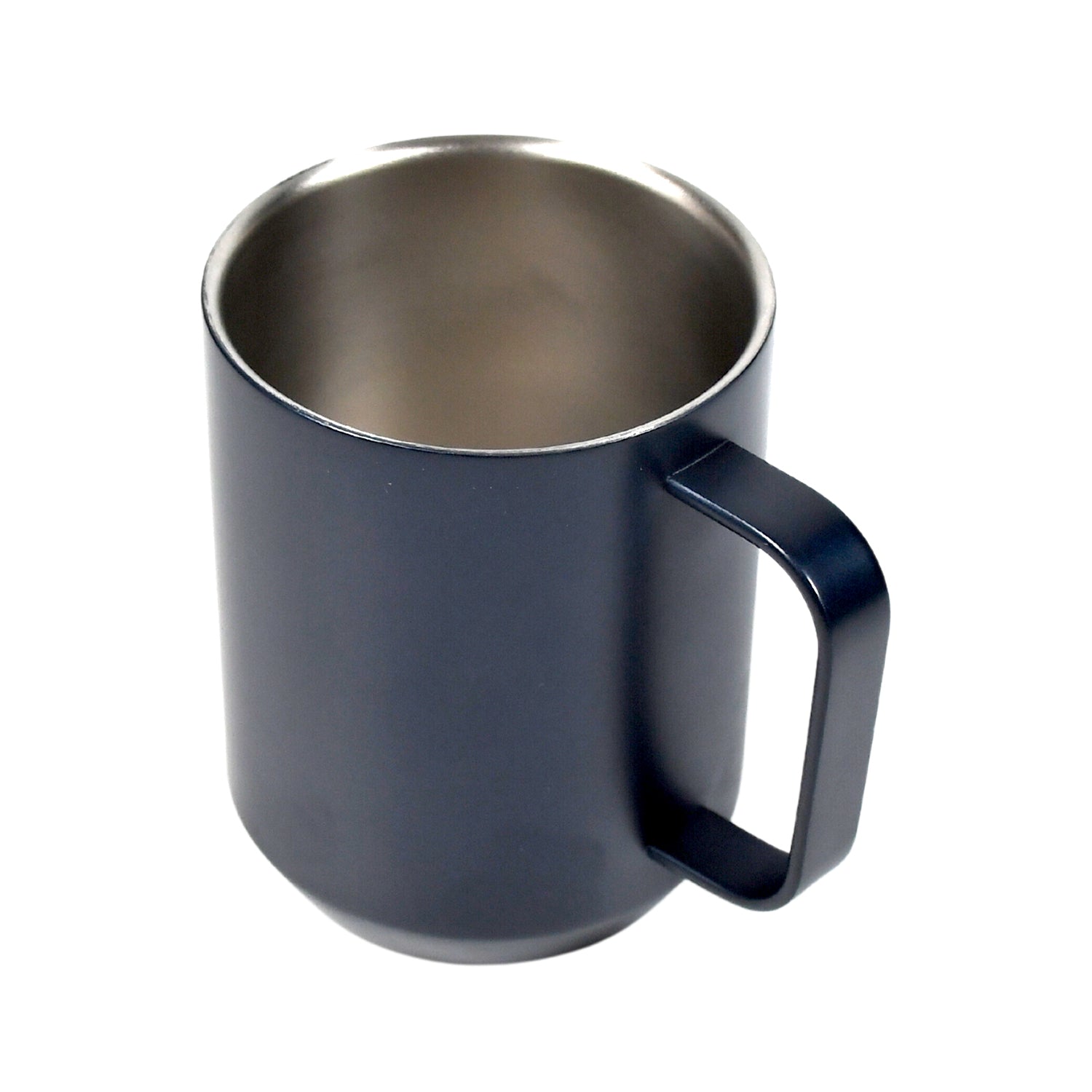 7181 STEEL COFFEE MUG PREMIUM CUP FOR COFFEE TEA COCOA, CAMPING MUGS WITH HANDLE, PORTABLE & EASY CLEAN 