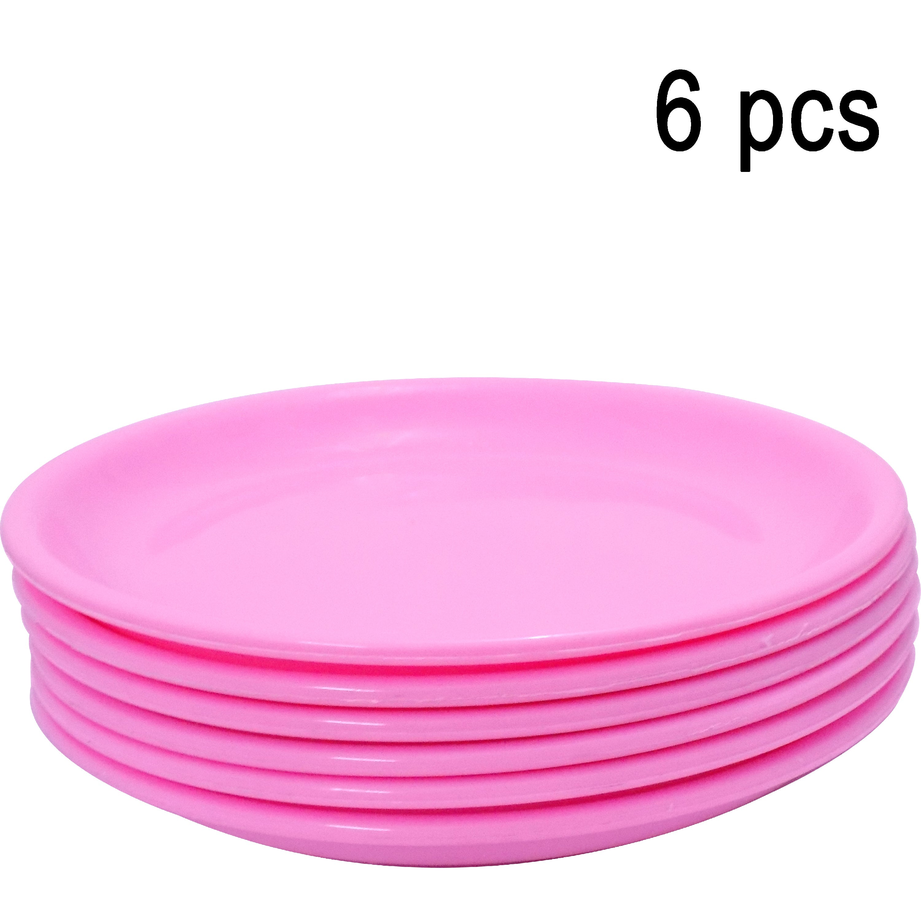 2185 Round Shaped Mini Soup Plates/Dishes - 6 pcs