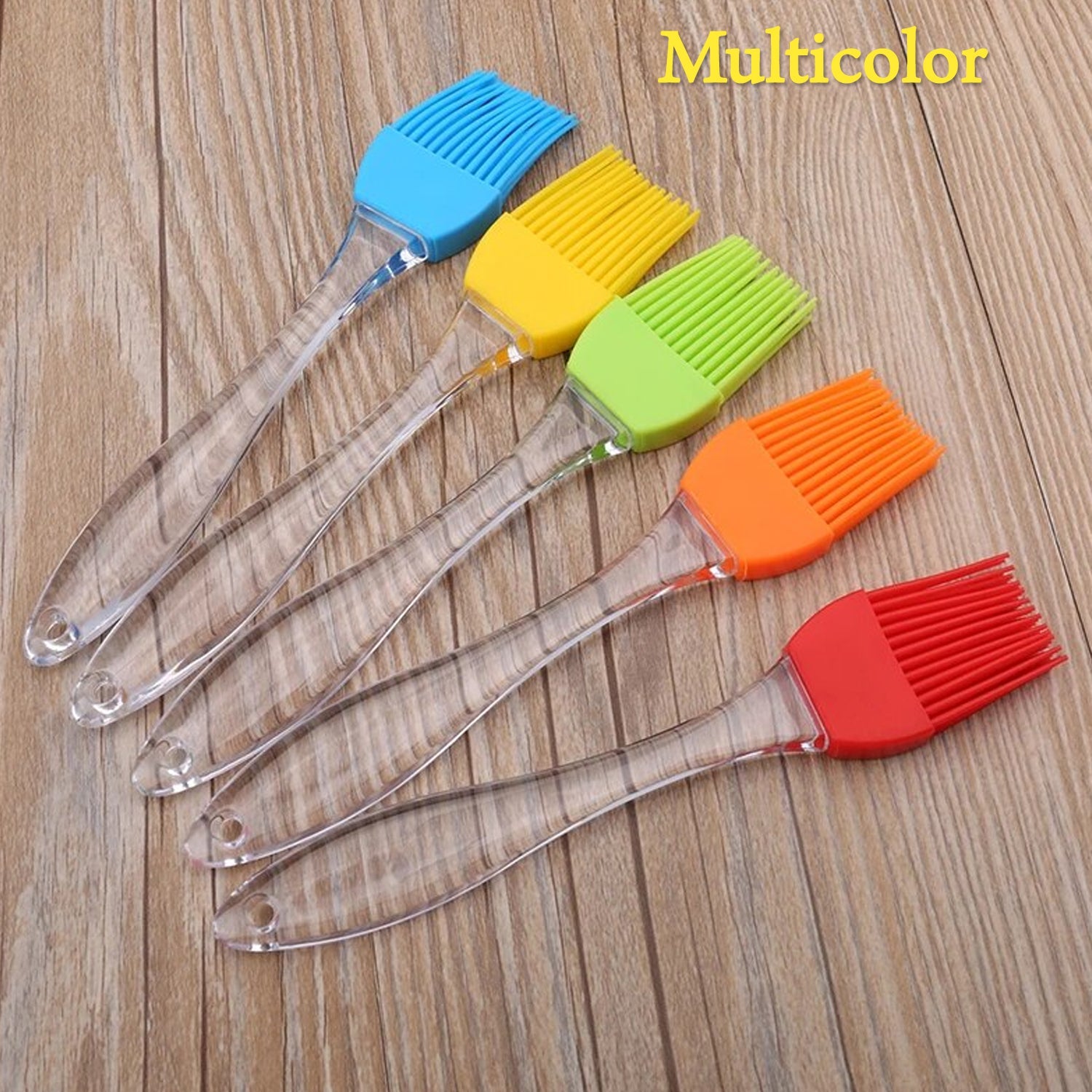 2854 Silicone Spatula and Pastry Brush Special Brush for Kitchen Use