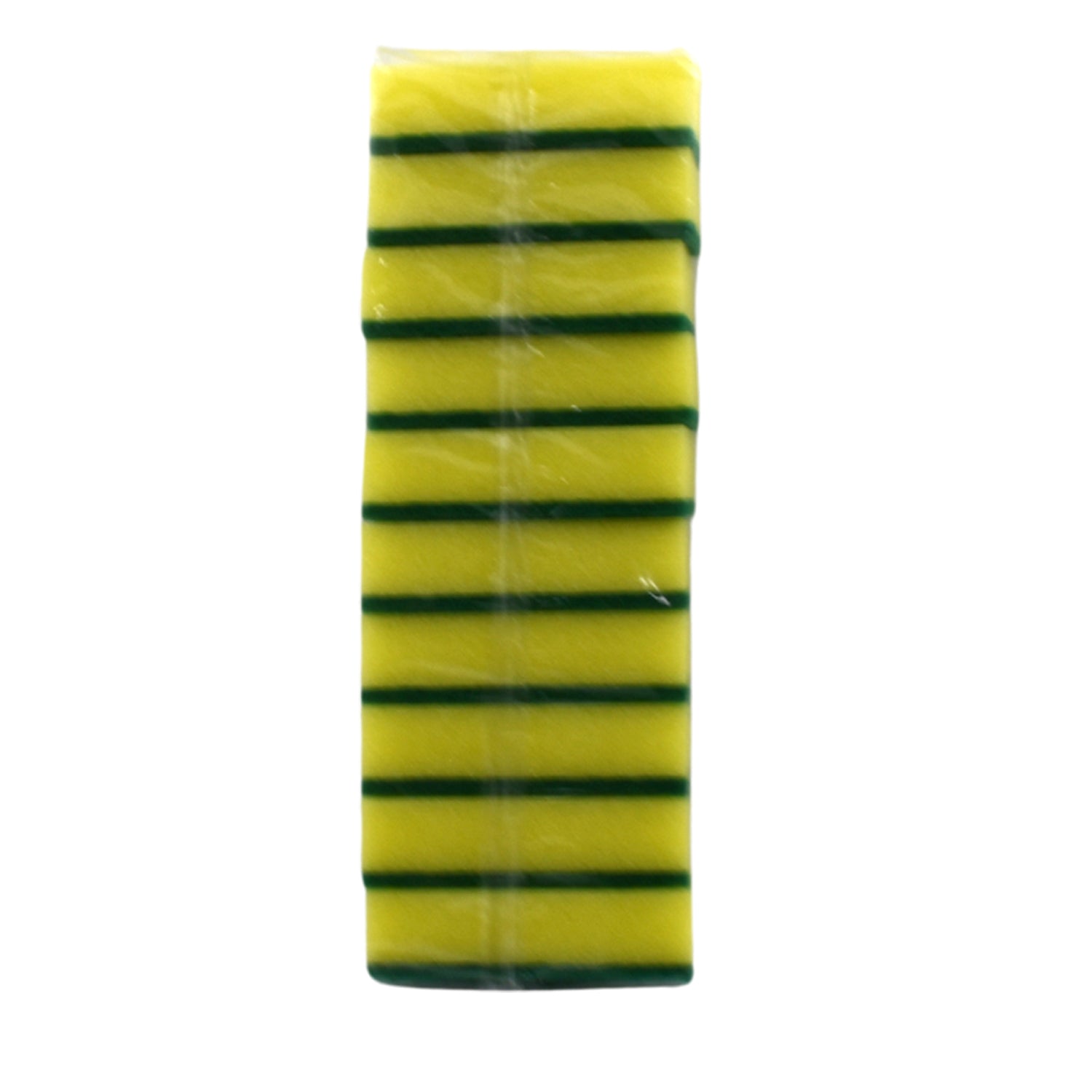 Heavy Duty Scrub Sponge, Non-Scratch Super Absorbent Cleaning Kitchen Sponges, Sponge Scourers Multi-Use for Kitchen, Bathroom, Furniture, Dishes & Steel Wash