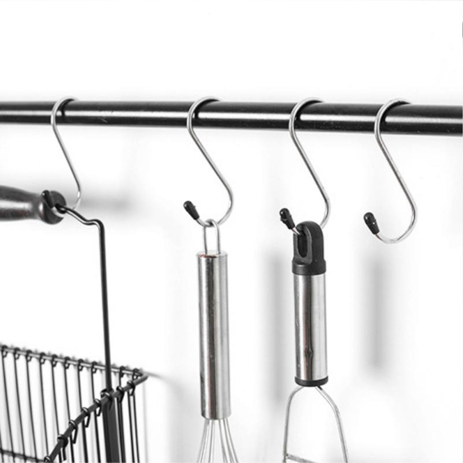 6120 6 Pc S Hanging Hook used in all kinds of places for hanging purposes on walls of such items and materials etc.