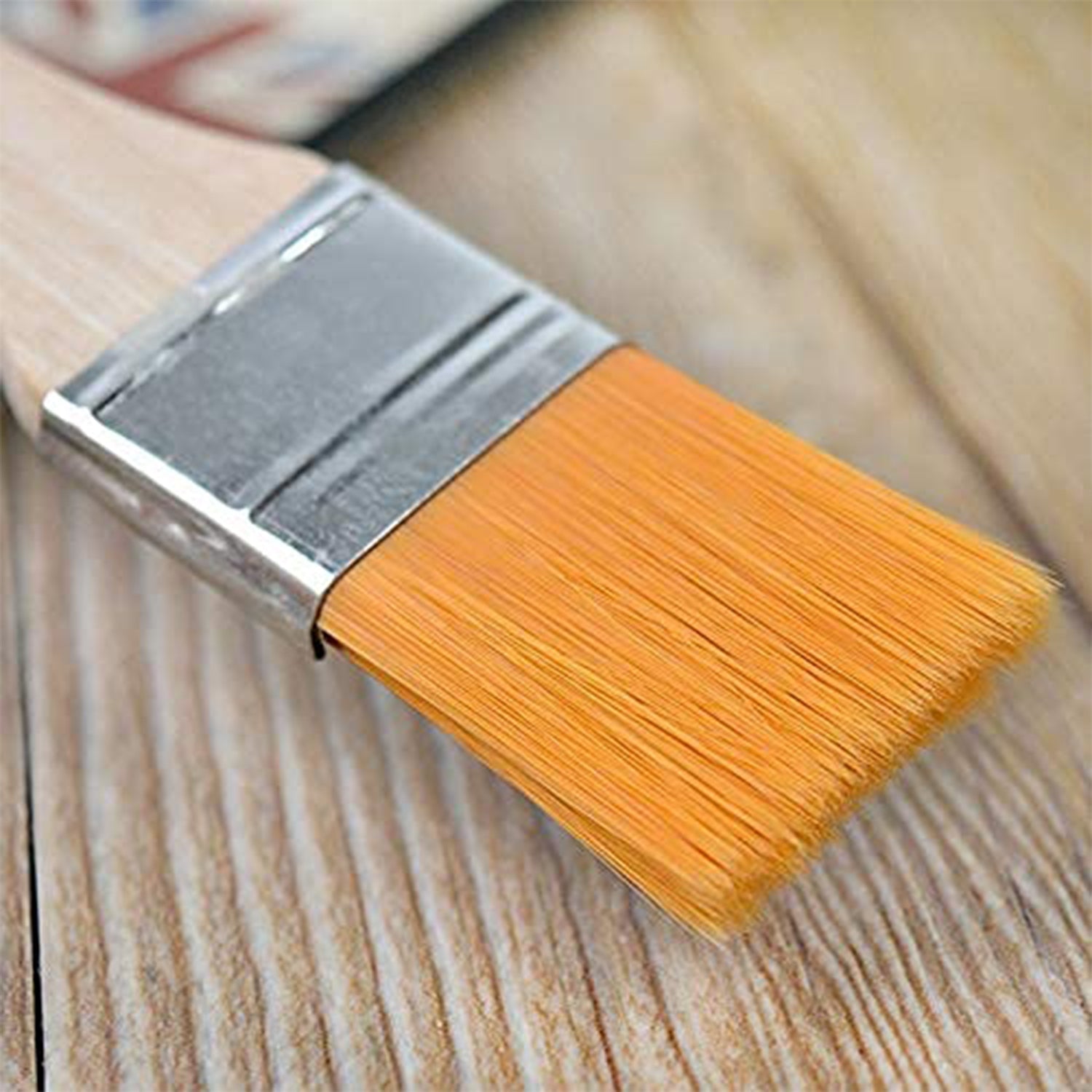 4982 Artistic Flat Painting Brush 2pc for Watercolor & Acrylic Painting.