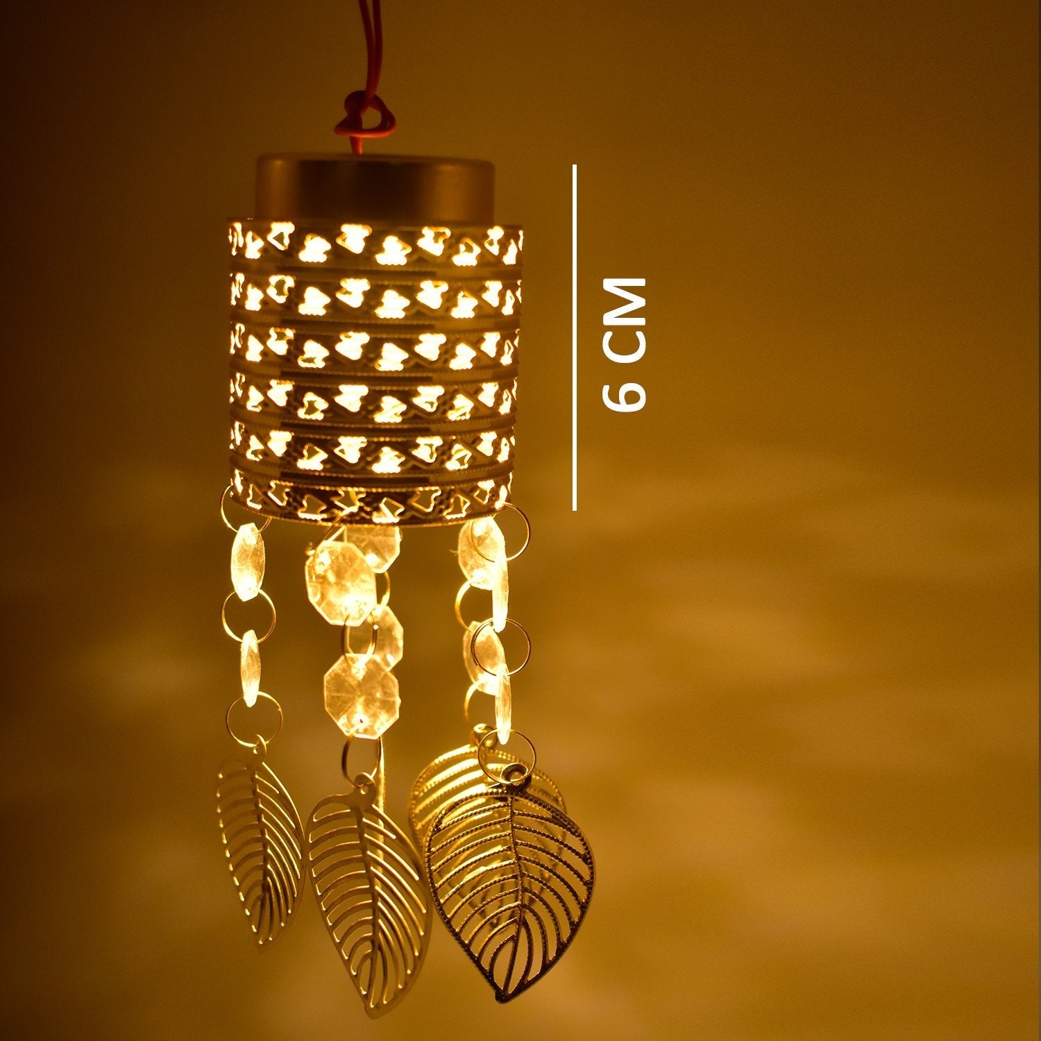 7250 Fancy Small Golden Jhoomer For Home Decoration