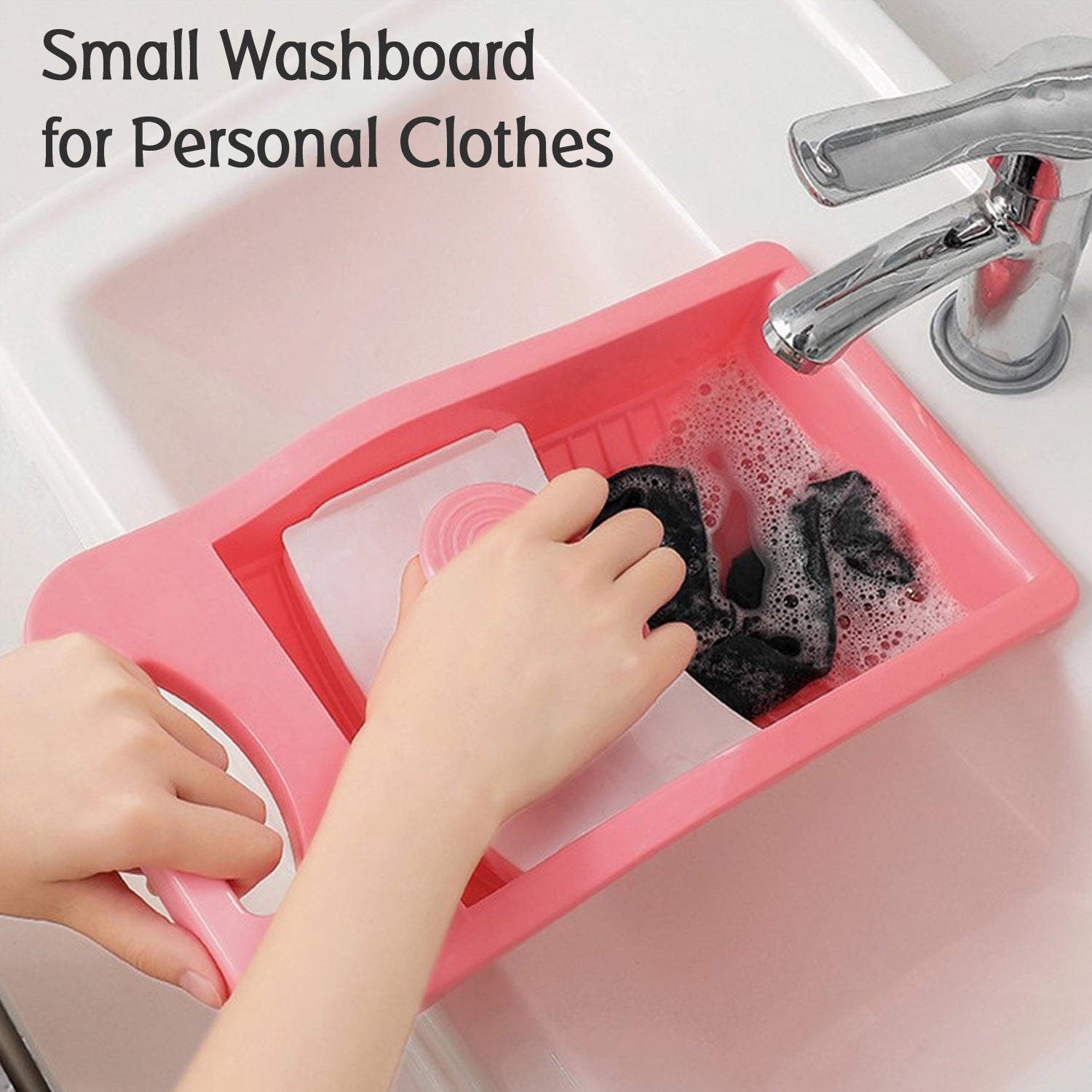 6088 Socks Washing Board used in all kinds of household bathroom places for washing unisex socks easily and comfortably.