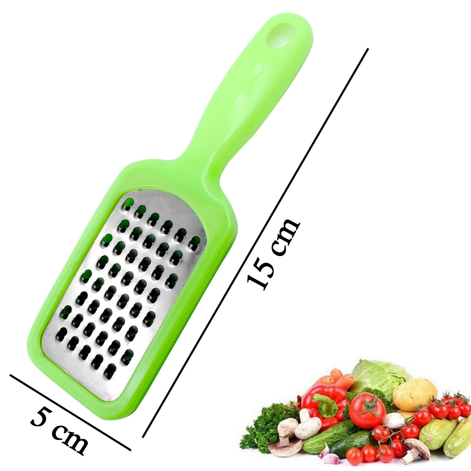 2586 Plastic Vegetable Kitchen Grater/cheese Shredder With Grip Handle