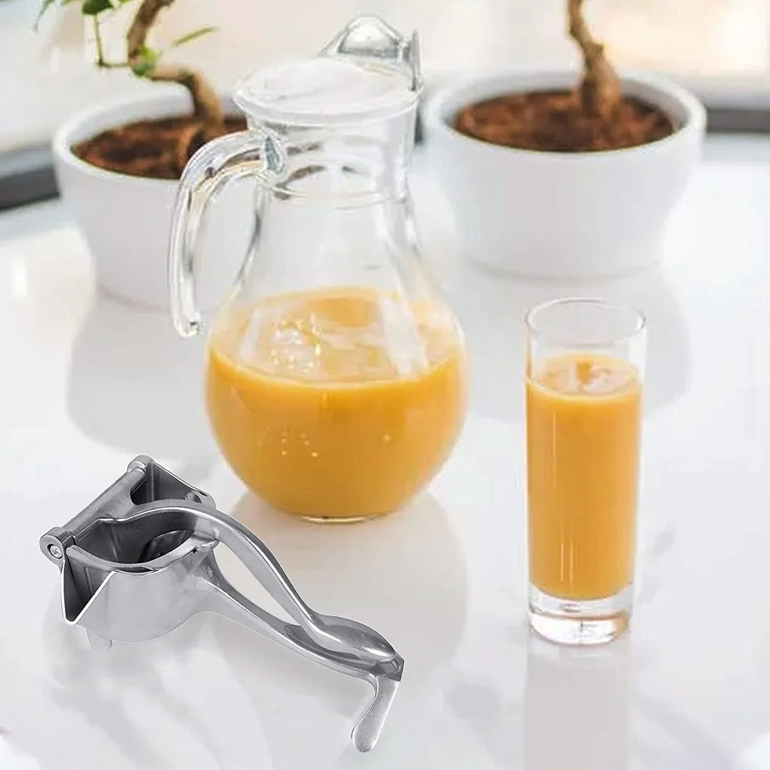 2126 MANUAL ALUMINIUM METAL FRUIT PRESS JUICER