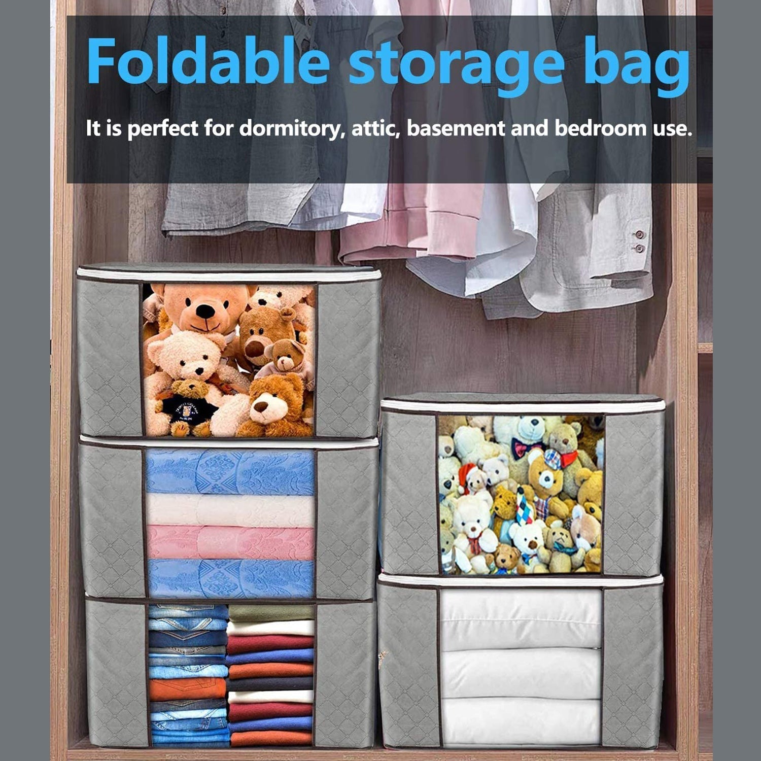 6111A TRAVELLING STORAGE BAG USED IN STORING ALL TYPES CLOTHS AND STUFFS FOR TRAVELLING PURPOSES IN ALL KIND OF NEEDS.