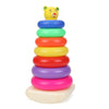 8016 Plastic Baby Kids Teddy Stacking Ring Jumbo Stack Up Educational Toy 7pc