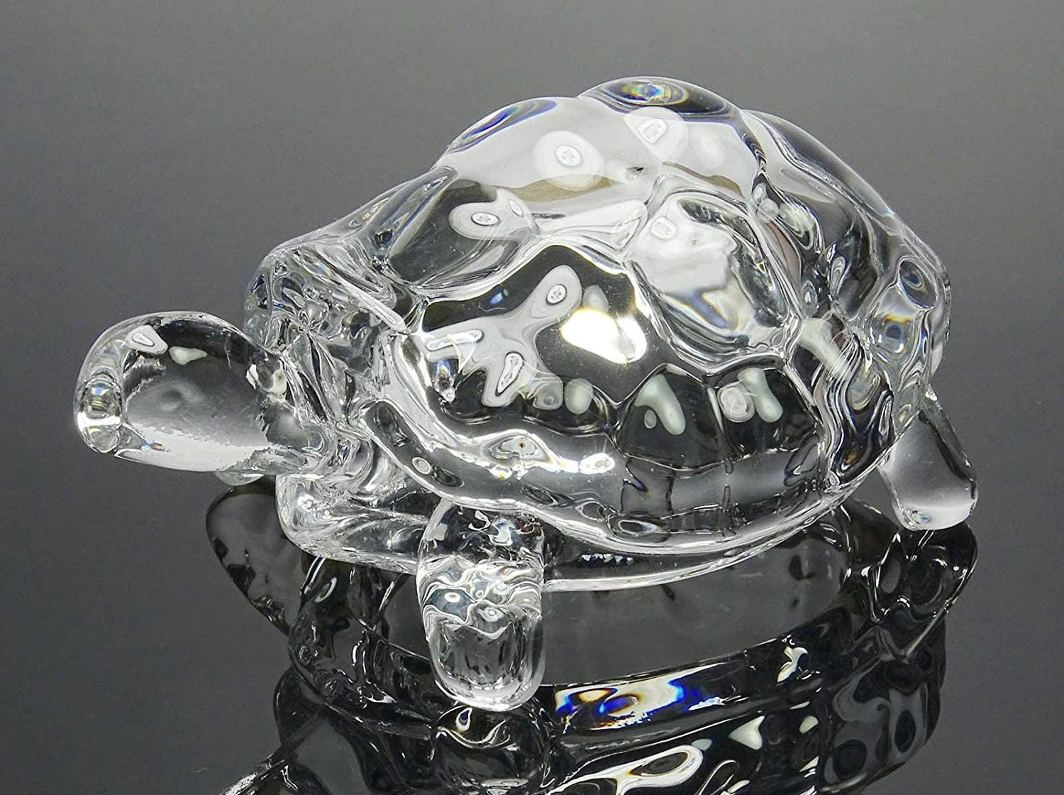 1194 Crystal Glass Turtle-Tortoise for Feng Shui and Vastu