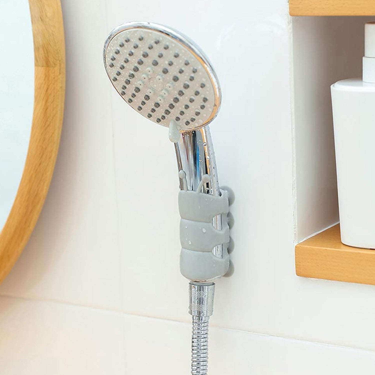 9047 Shower Head Multi-Function Plastic High Pressure Shower Spray for Bathroom