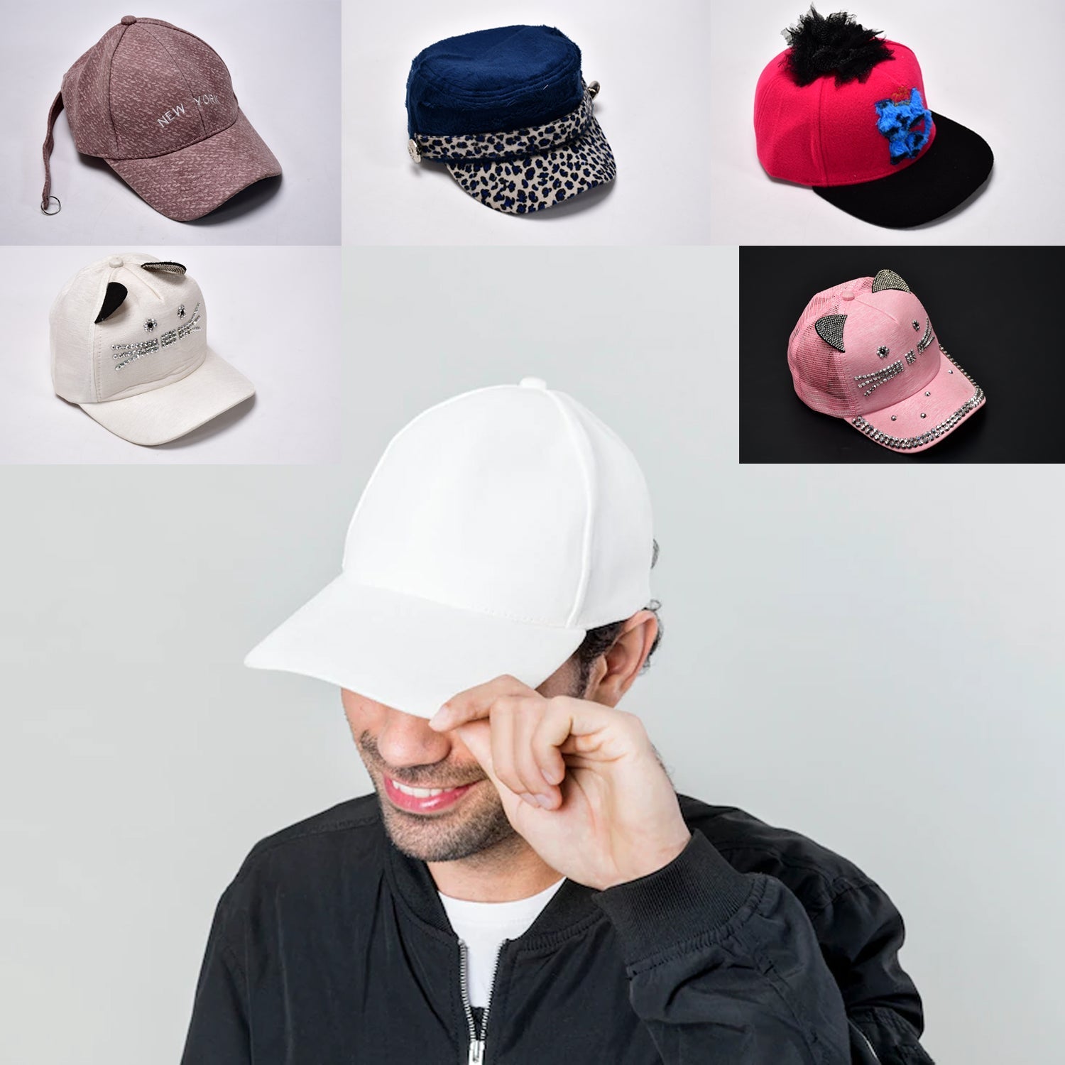 7369 Classic MIx Design Snap back Hat Cap Hip Hop Style