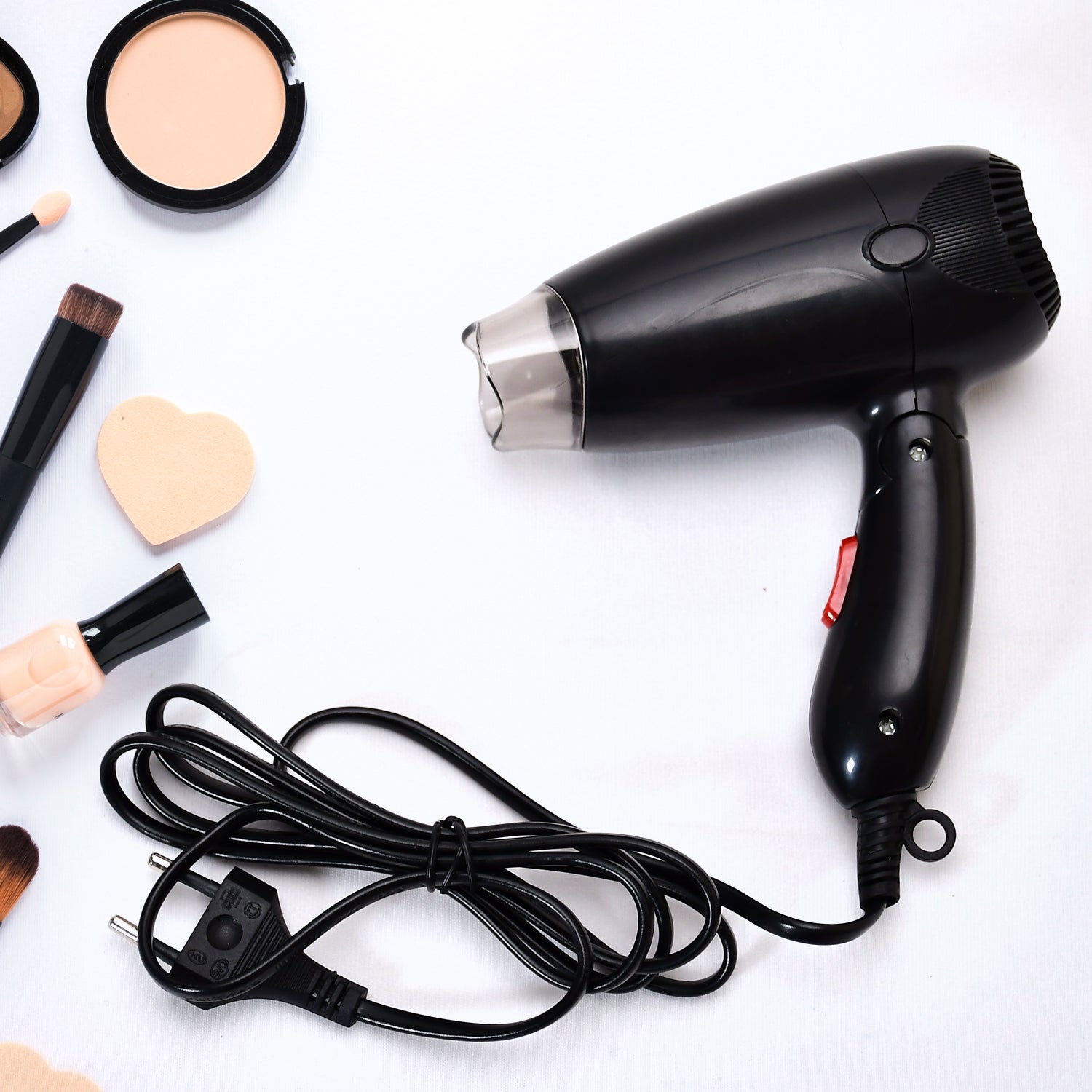 6612 Hair Dryer With Foldable Handle For Easy Portability And Storage