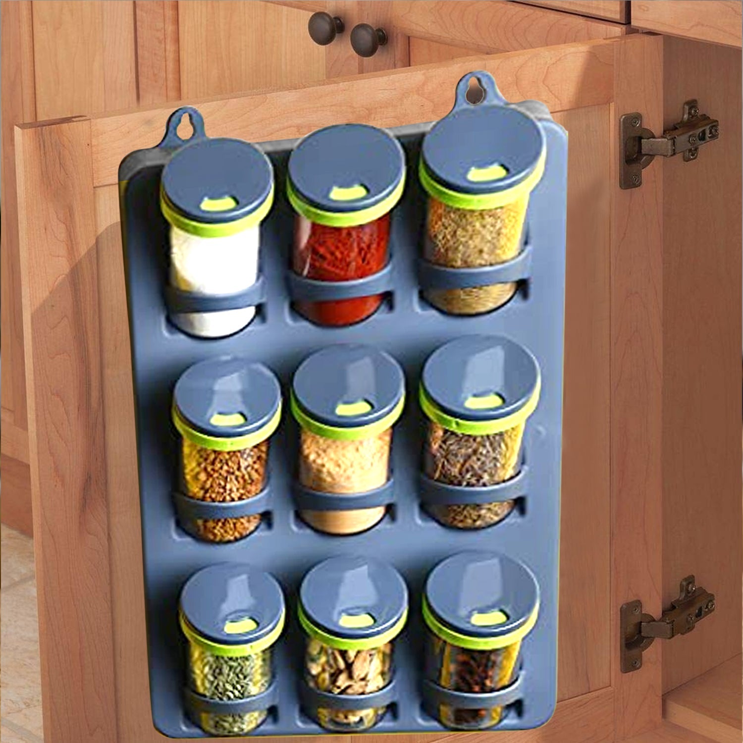 2575 Space Saver Spice Rack  9 Piece Spice Set