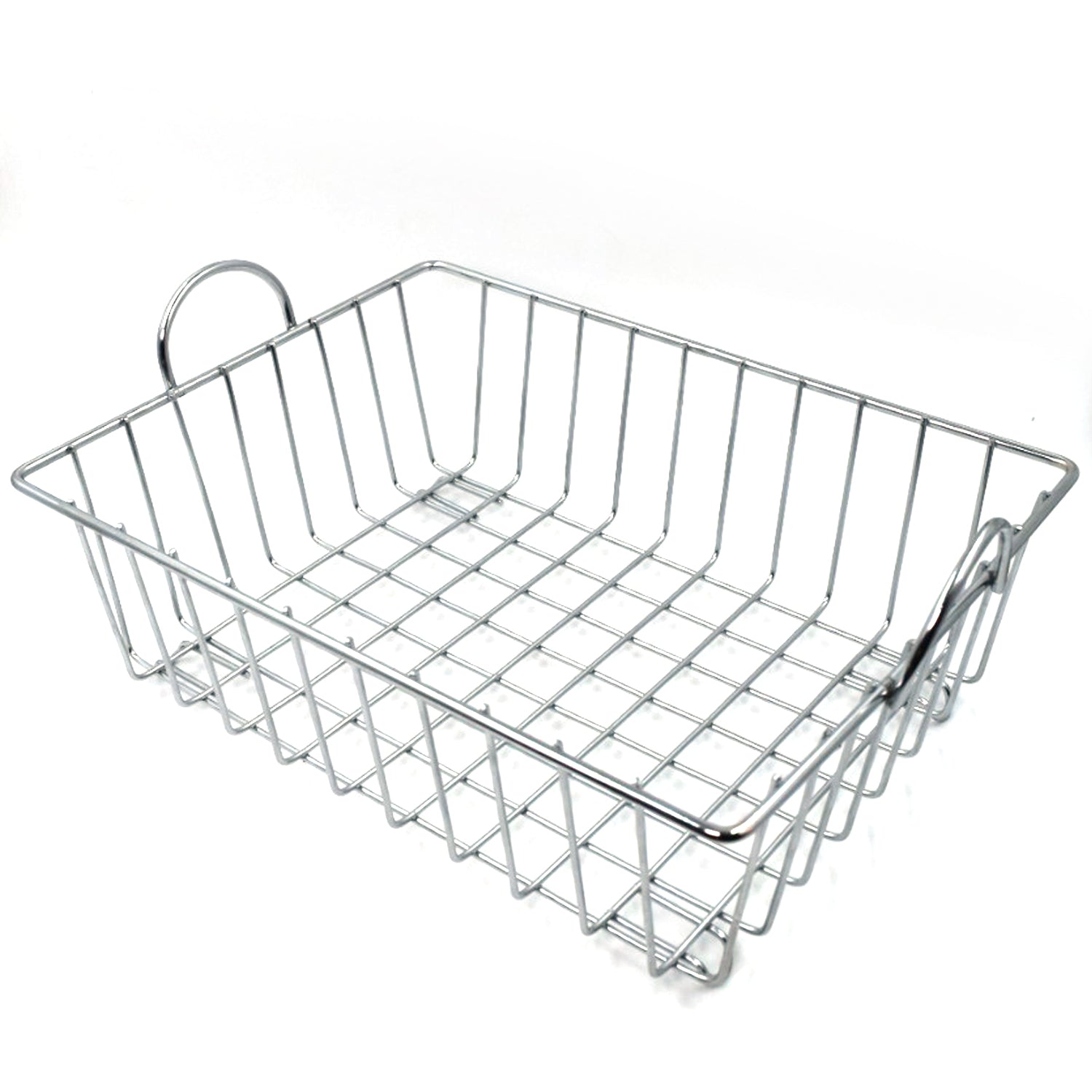 2743 SS Square Basket Stand used for holding fruits as a decorative and using purposes in all kinds of official and household places etc.