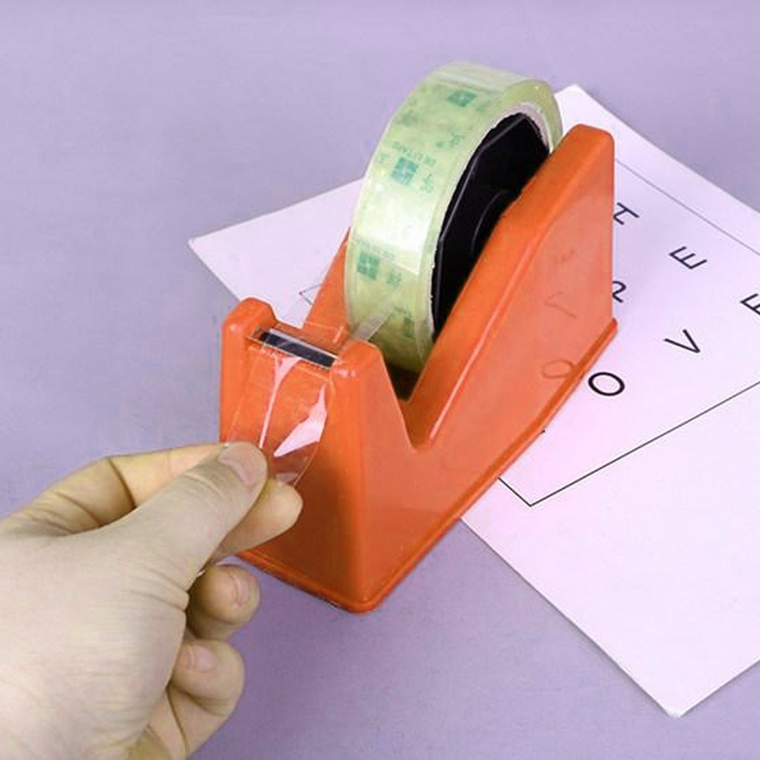 9011A Jumbo Tape Dispenser used in all kinds of household and official places for holding and cutting tapes etc.