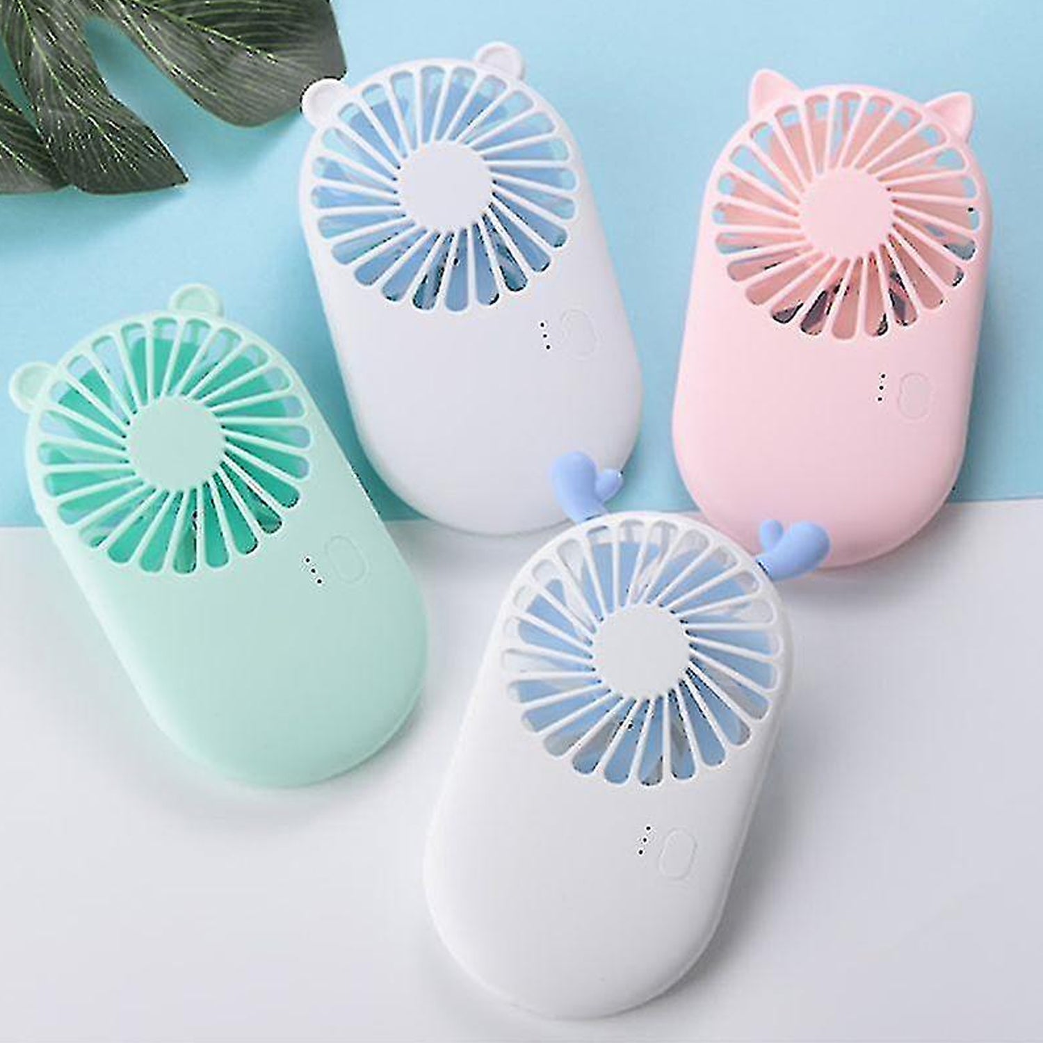 4830 Handheld Fan Creative Mini Fan Personal Fan USB Fan Pocket Fan with Bracket Table Personal Fan for Desktop Mini Fan Mini Fans Personal Fans