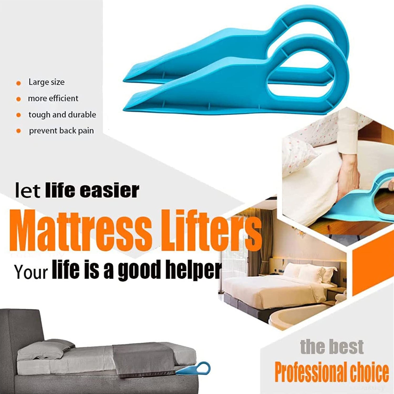 9013s Mattress Lifter Bed Making & Change Bed Sheets Instantly helping Tool ( 1 pc )