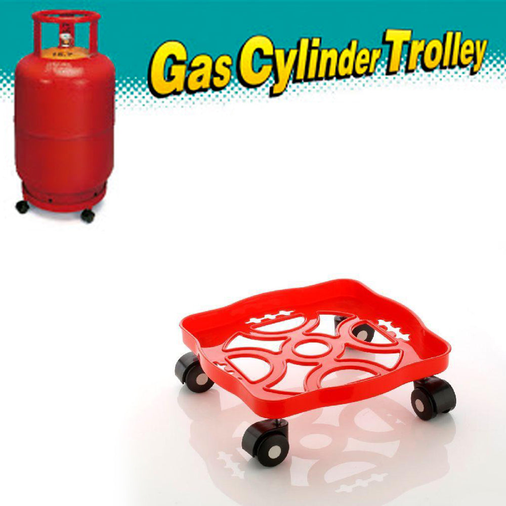 099 Square Plastic Gas Cylinder Trolley